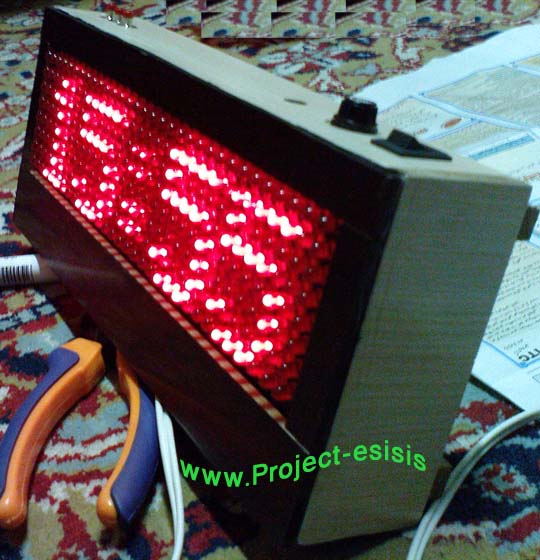 Digital Clock LED 32x8 (01)